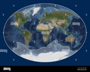 mapa satelital antartida y atlantico sur